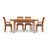 Sarah 4 - Person Solid Wood Top Four Leg Dining Set-16848865-37101028-39921237