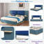 Lit plateforme tapissier avec tablettes-742419360-742419364