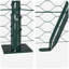 Vidaxl Hexagon Fence Steel-114622075-114622086
