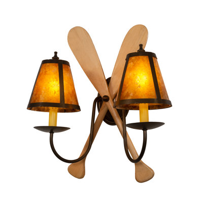Paddle 2 - Light Armed Sconce