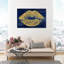 «Fashion and Glam Solid Kiss» - Impression sur toile-14426825-66812043