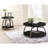 Dark Grey And Black Nickel Table_Coffee Table