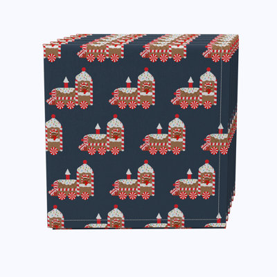 Enari 100% Cotton Floral Square Napkin
