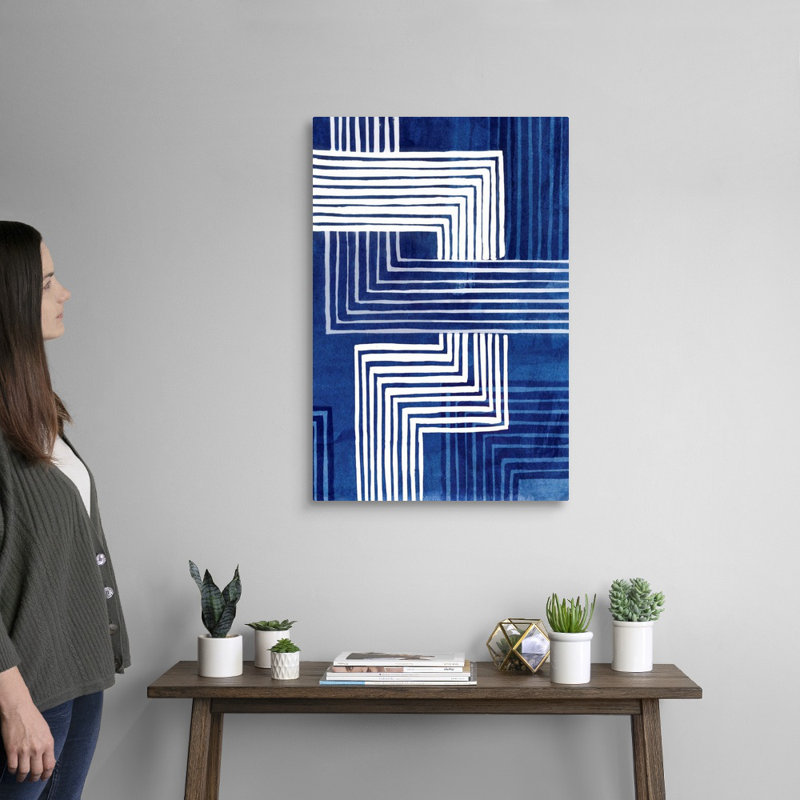 «Tighten up I» par PI Studio - reproduction sur toile, Toile tendue, H 30 po x l 20 po x P 1,25 po