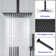 12 Inch Ceiling Mounted Shower System Dual Shower Head System with Rough-In Valve