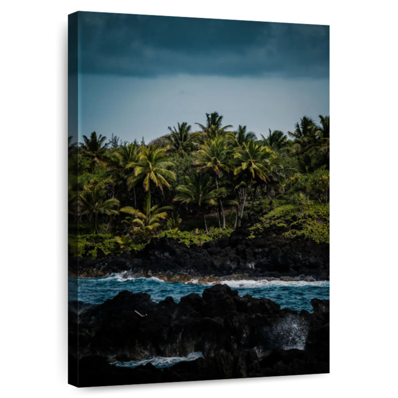 Aime Palms By The Sea, 24" H x 16" W