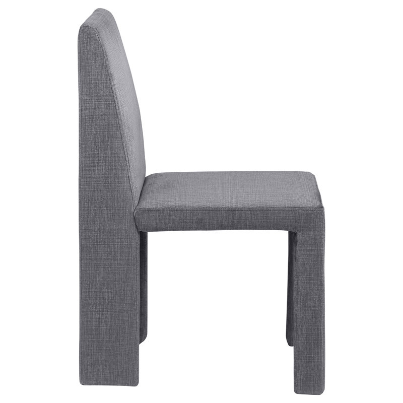 Chaise d'appoint rembourrée en velours Tordera