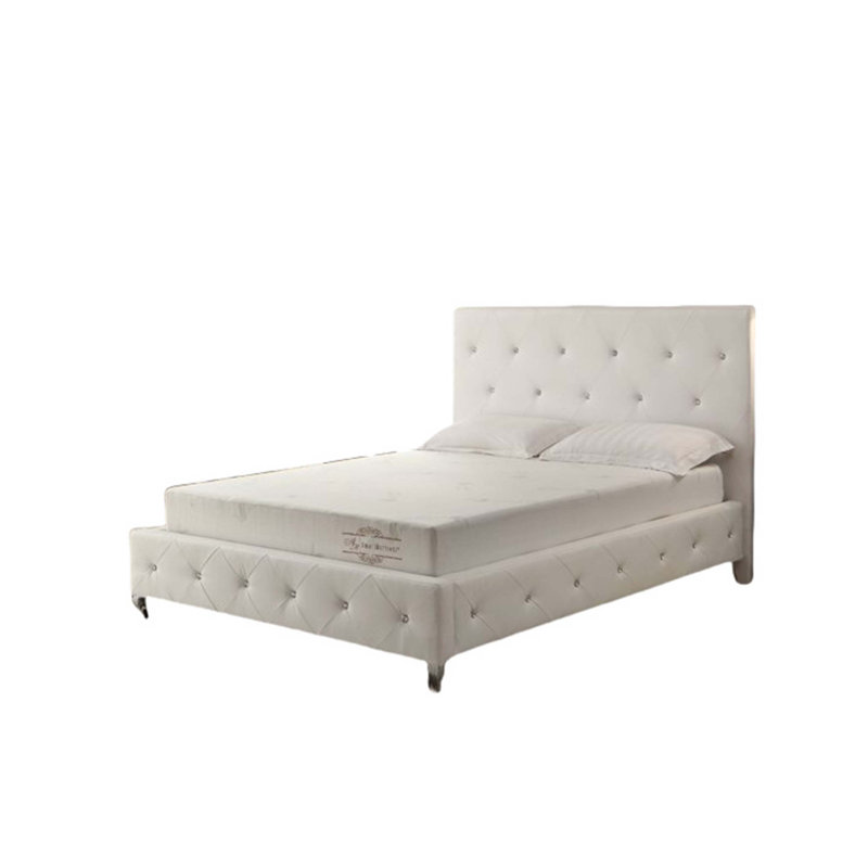LOVE-Infused Memory Foam Twin Mattress With 3-Layer Extra Firm Support, Cooling Aloe Vera Infusion, Stretch Knit Cover, And Roll-Compressed Delivery.