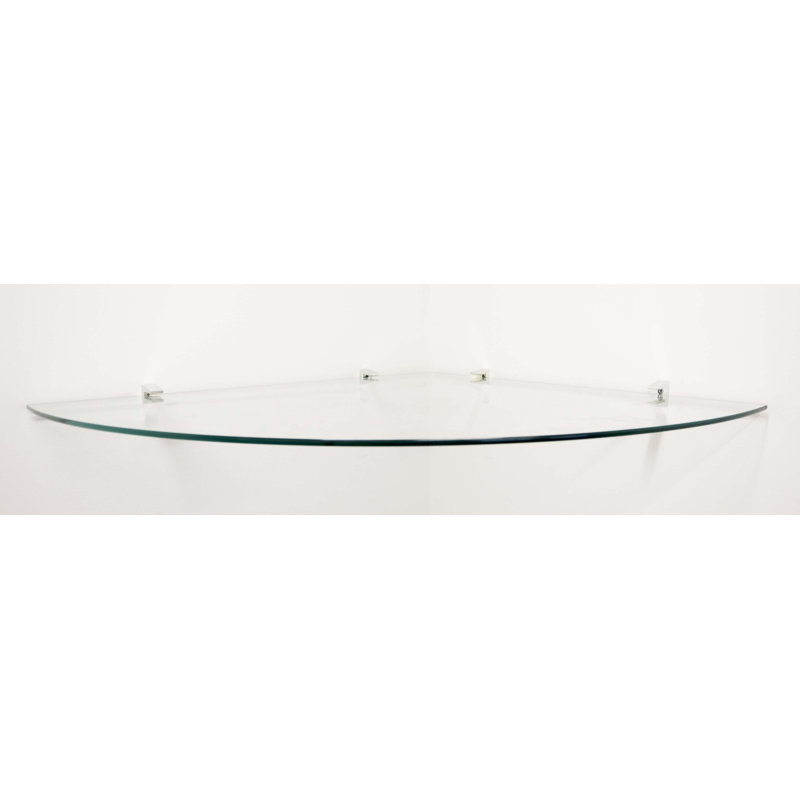 Tablette en verre, Chrome