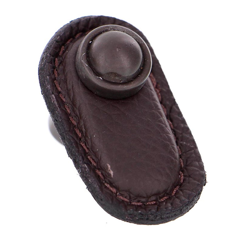 Sanzio Novelty Knob, Oil-Rubbed Bronze, Brown