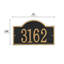 Plaque d'adresse murale 1 ligne rapide et facile-1661147787-1661147788