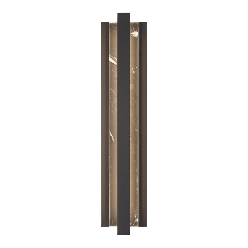 Hvar 1 - Light LED Outdoor Sconce, 20, 7.5" H x 24" W x 5.13" D