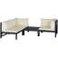 Ensemble de conversation modulaire avec coussins 4 pièces Wimmer-1156967934-1156967904