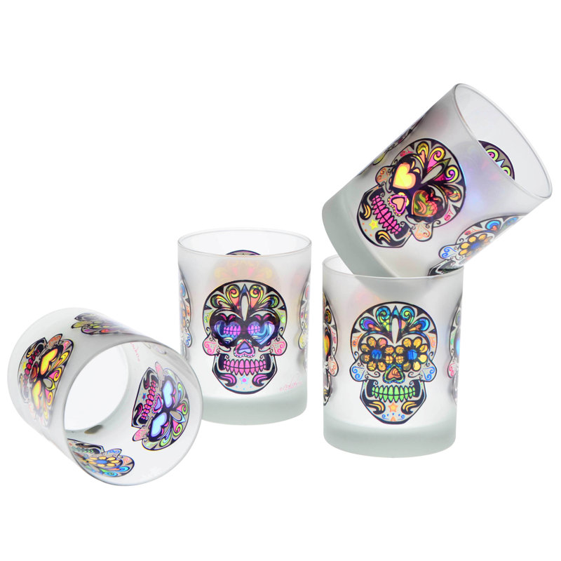  14 oz. Culver Sugar Skulls Verre à whisky