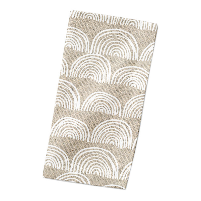 Daschle Half Moon 10" Napkin