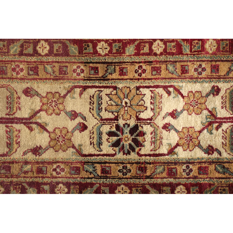 One-of-a-Kind 12'9" x 14'3" Hand Knotted Area Rug