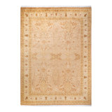 Classic One-of-a-Kind 8'1" X 11'3" Hand Knotted Area Rug
