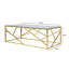 Edgar Coffee Table for Living Room Furniture, 120cm Rectangular Metal Centre Table-188871660