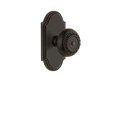 Grandeur Arc Plate Double Dummy with Parthenon Door Knob