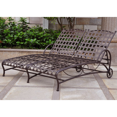 Arifa Double Reclining Chaise Lounge by Lark Manor