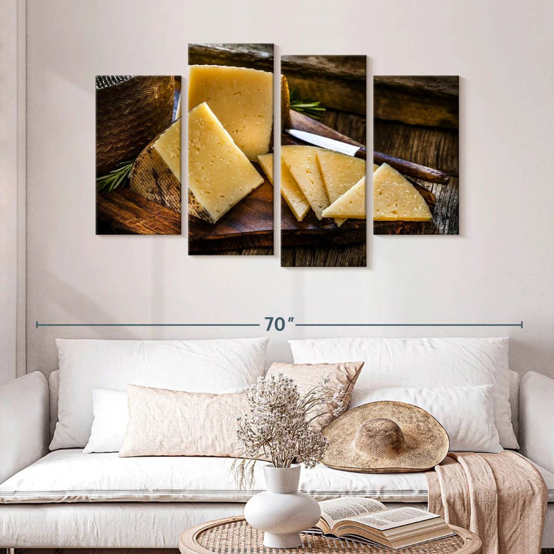 Yarlin Manchego Cheese, 32" H x 52" W