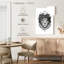 Brampt floral lion BW-108239193