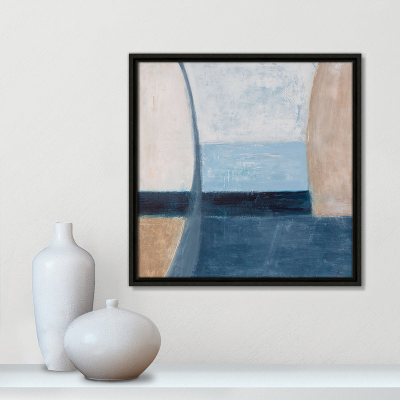 Beach Deco - Square Version Print par Casa Fine Arts, Espresso, H 17,5 po x l 17,5 po