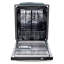 Kalamera 24" 45 Decibel ENERGY STAR Certified Built-In Top Control Dishwasher with Adjustable Rack and Tall Tub Stainless Steel