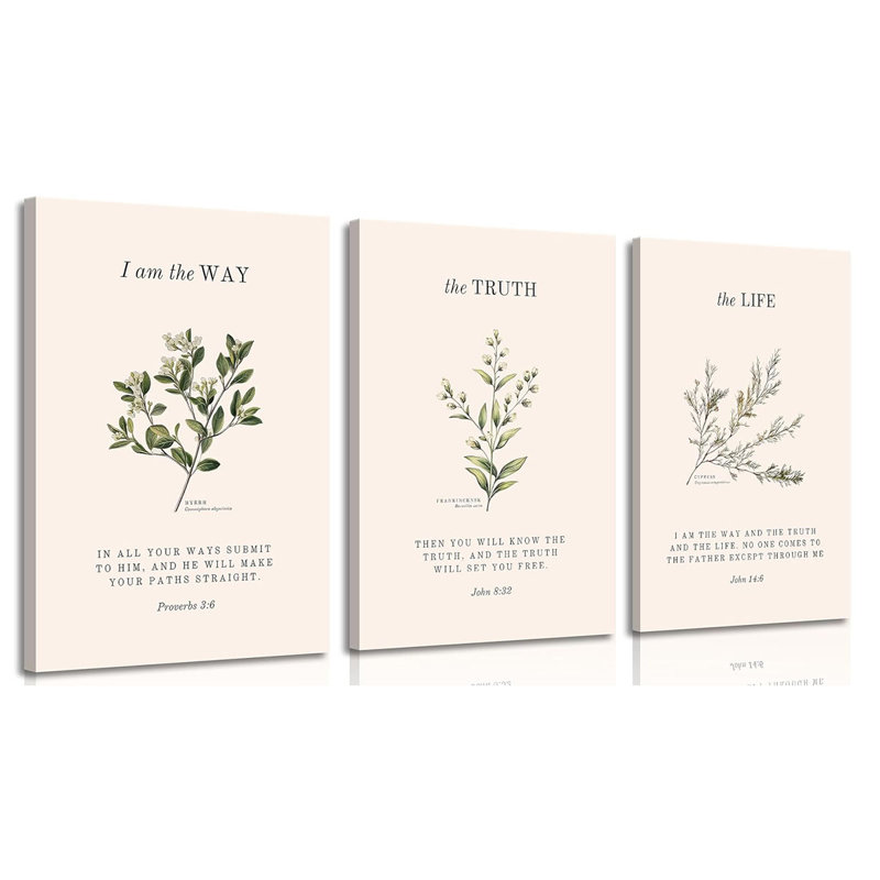 3 Piece Wrapped Canvas Print
