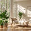 Chaise longue en bois d'eucalyptus Aurelia