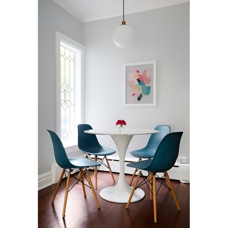 Chaise d'appoint Chu, Bleu sarcelle