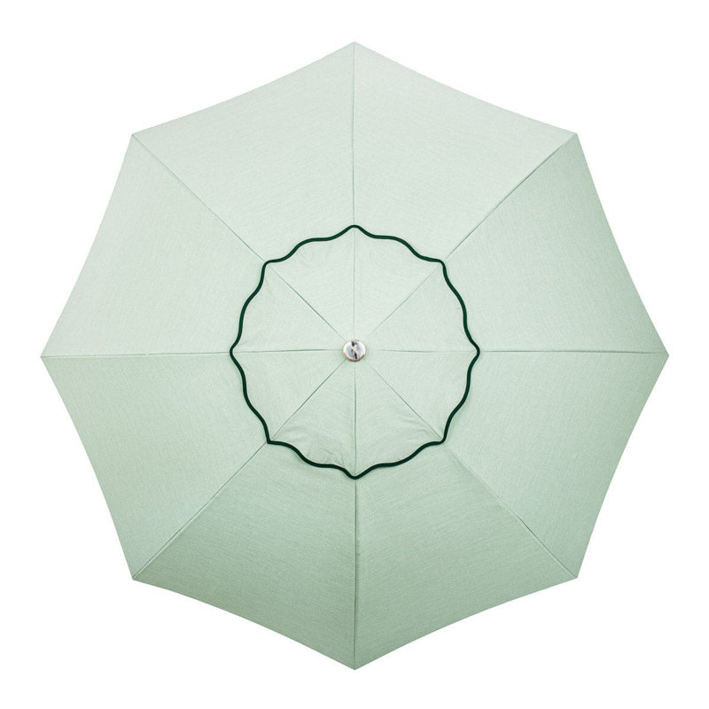 Patio 90'' W Umbrella, Teal/Green