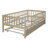 Wood Daybed With Trundle And Fence Guardrails-1753239993-1753239988