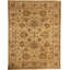 Wool Oriental Area Rug in Brown