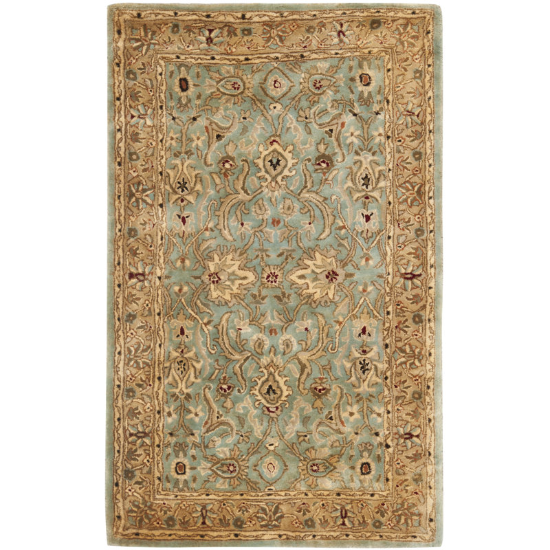 Evie New Zealand Wool Oriental Rug, Rectangle 6' x 9'