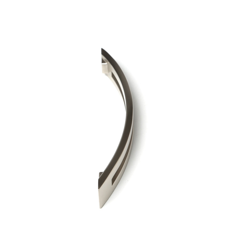 Split Top Arch Pull, Polished Brass, 6"
