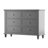 Jazmond 54" W 6-Drawer Solid and Manufactured Wood Double Dresser -32694578