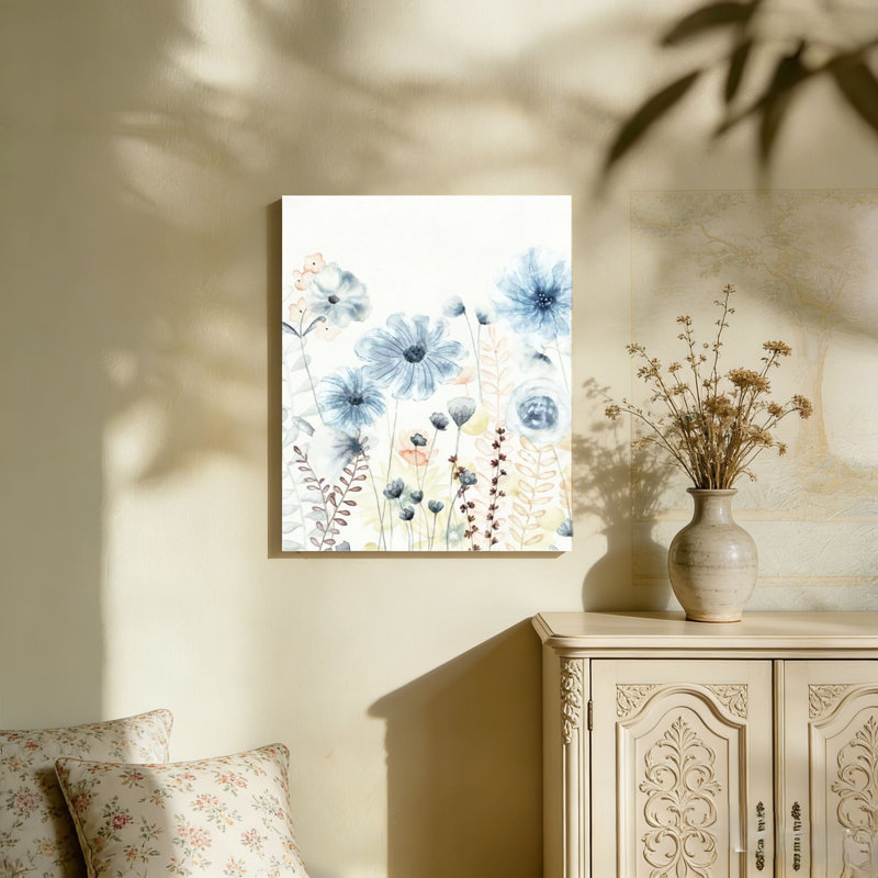 Abstrait or brossé, art mural encadré en bois à l'arrière, 36 L x 24 W