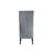 Gray Corduroy Side Chair