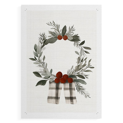 Christmas Holiday Art CDXL III - Impression sur toile seulement - NON-CADRE