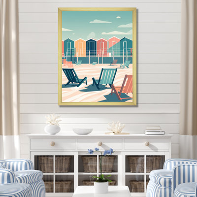 Beachside Rest V sur toile