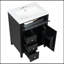 Meuble-lavabo à tablettes réglables avec lavabo-202092449