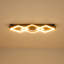 Plafonnier encastré 3 lumières DEL