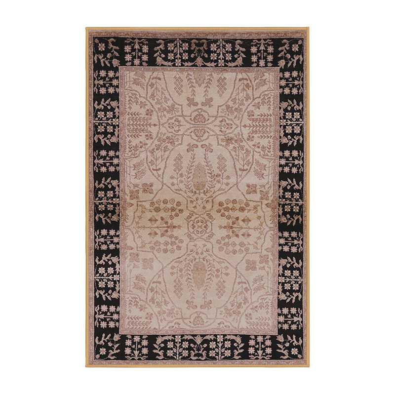 Tapis beige / noir Skaghi, Rectangle 5 pi x 8 pi