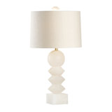 Ziegfeld Alabaster Table Lamp