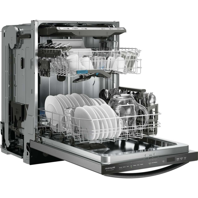 Frigidaire Gallery 24" 47 dBA Built-in Digital Control Dishwasher, Stainless Steel