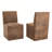 Versatile Swivel Upholstered Chairs Set For Various Rooms And Functions