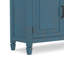 Armoire de rangement en bois massif à 2 tablettes avec 2 tiroirs de rangement Connaught-1072854228