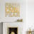Faith Over Fear - Black Gold Text Inspirational Metal Wall Decor Home Decoration Wall Accent-94208250-130154466