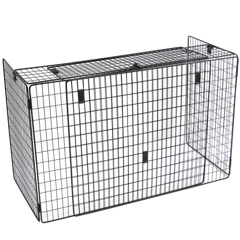 Yazmin 3 Panel Steel Fireplace Screen